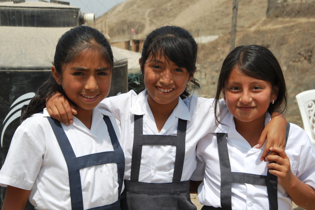 Bambine della Casa del Sorriso - Perù