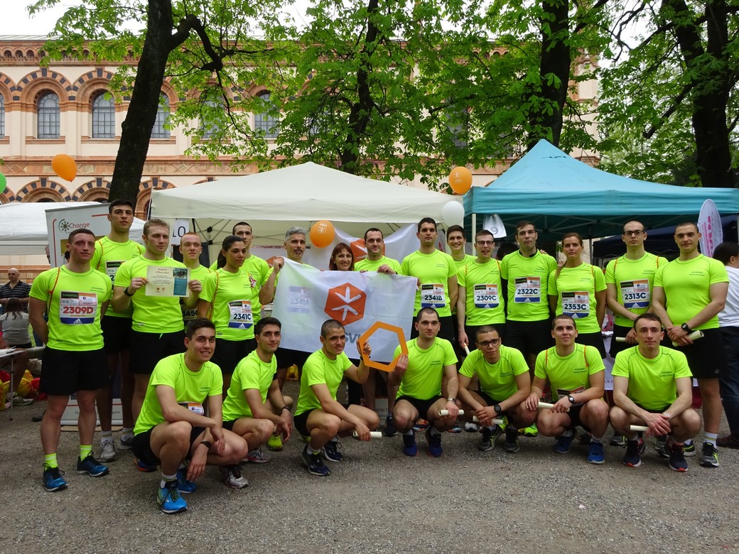 Milano Marathon con Cesvi, edizione 2016.