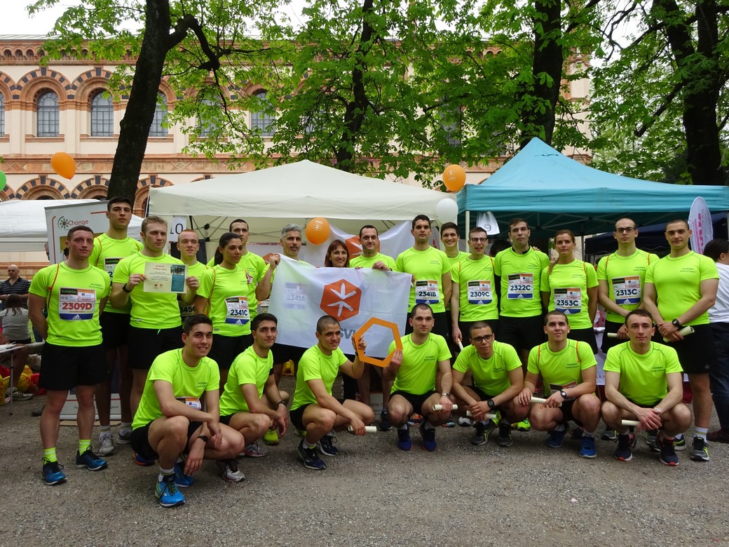 Milano Marathon con Cesvi, edizione 2016.