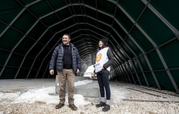 Milena di Cesvi con Marco Terribile. Foto di Roger Lo Guarro.