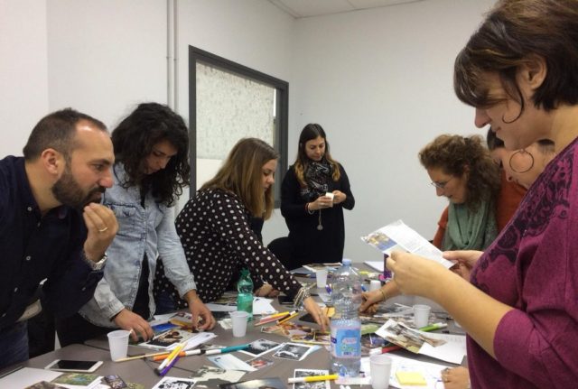 Un momento della formazione "Tutori di Resilienza" a Napoli.